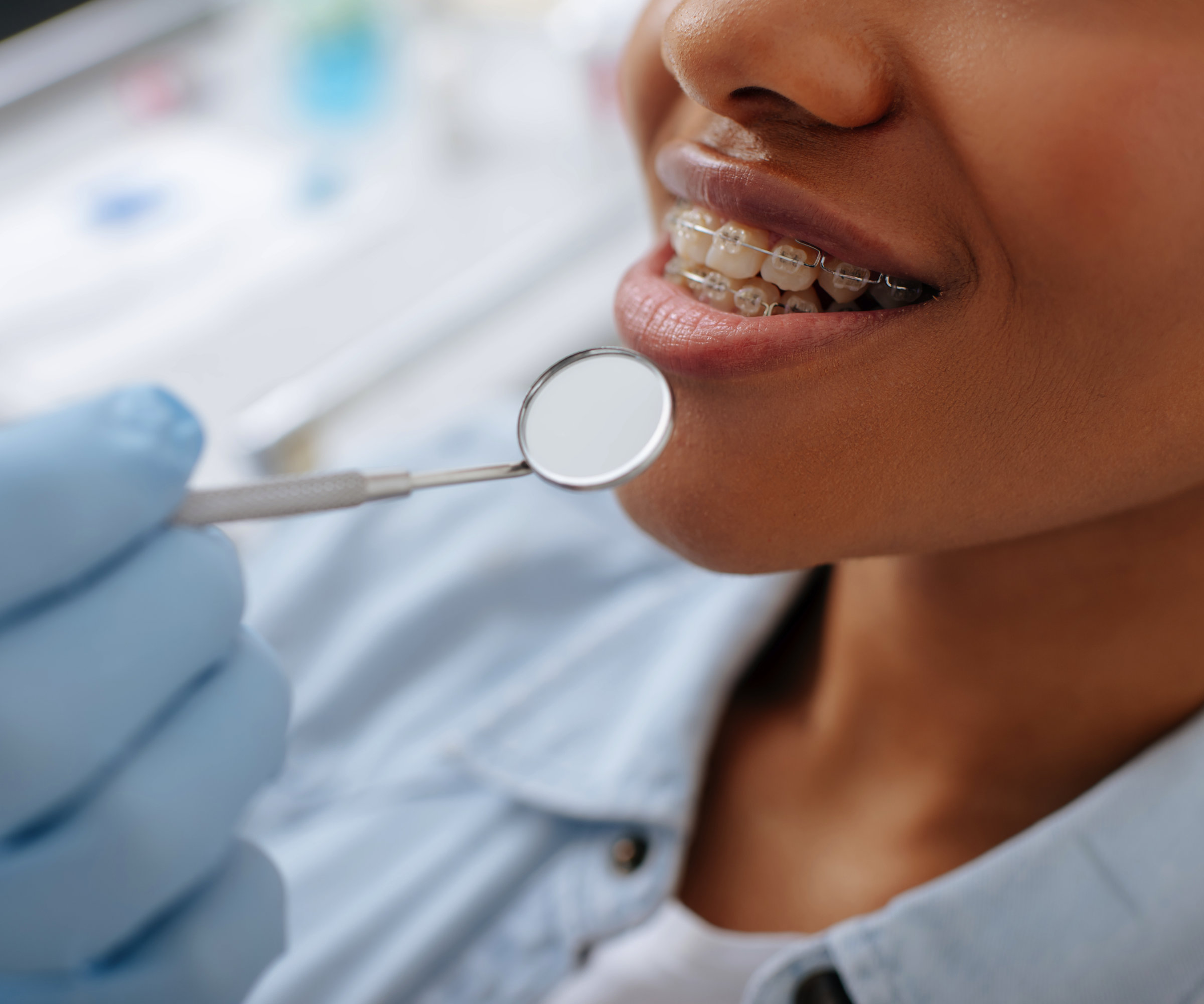 Smiling Natana Dental patient