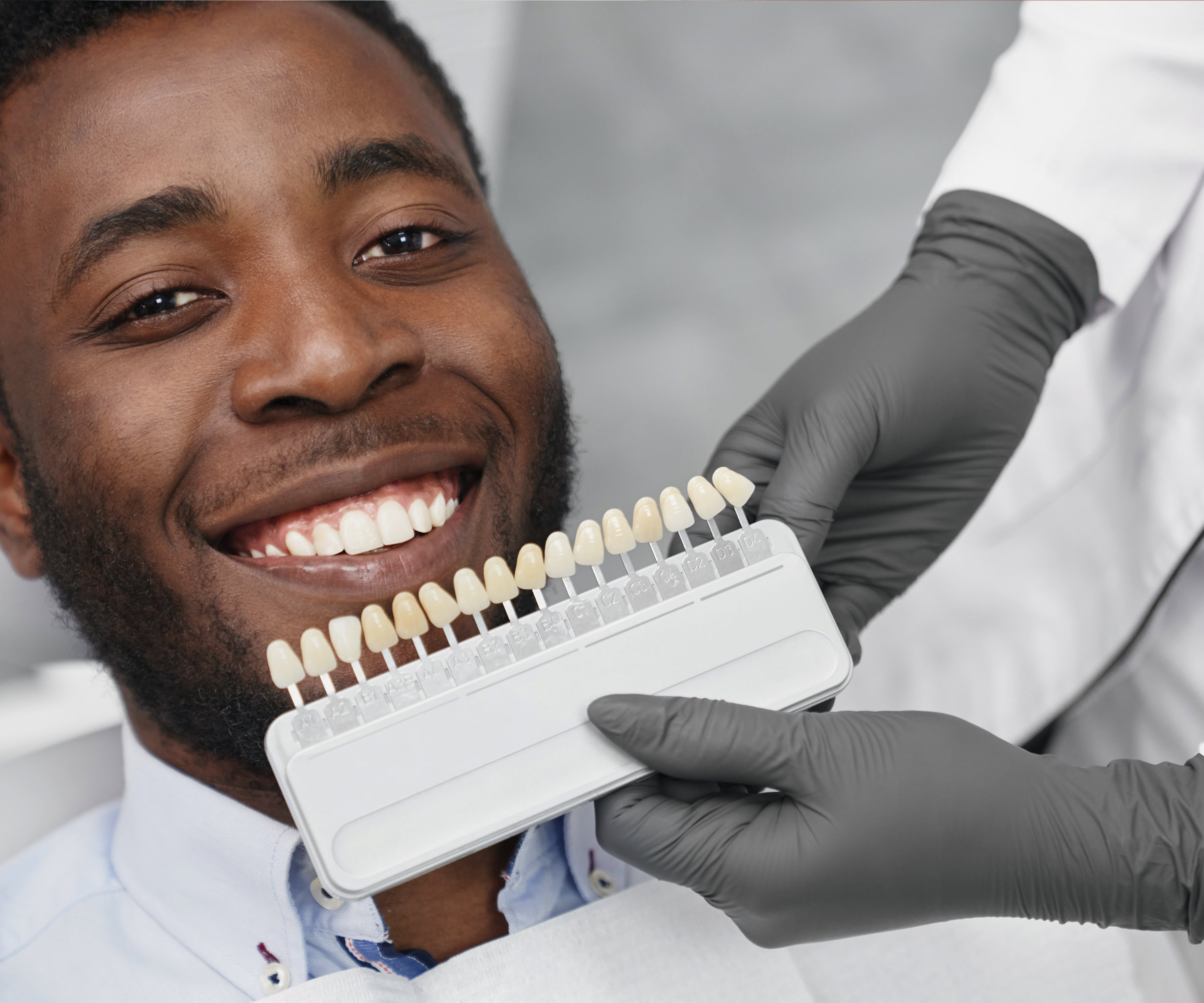 Smiling Natana Dental patient